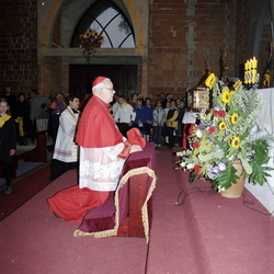 Pierwsza, inauguracyjna Msza św. w kościele pw. św. Faustyny we Wrocławiu