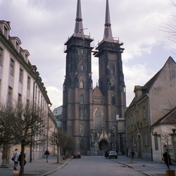 Wrocław - Ostrów Tumski (1993 rok)